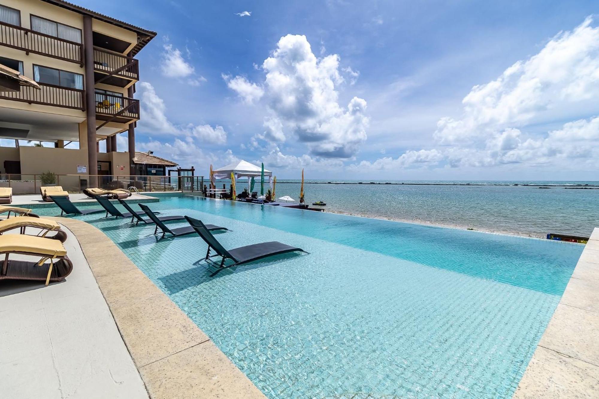 Barra Bali, Com Incrivel Vista O Mar! - Destino Bsm 209 Apartment Barra de Sao Miguel